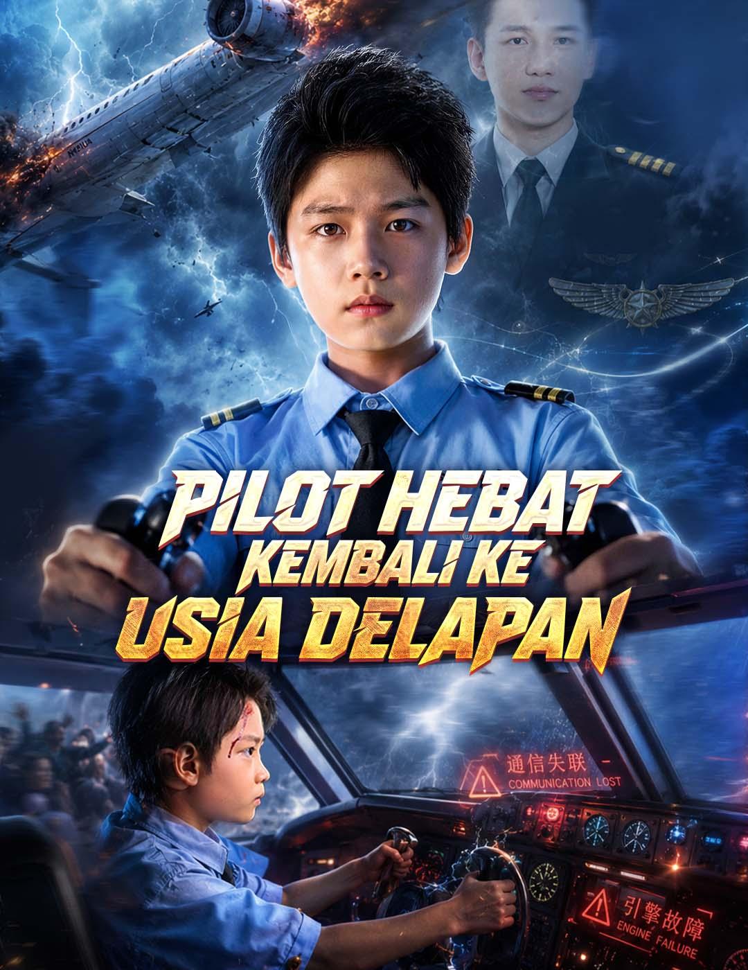 Drama China Pilot Hebat Kembali ke Usia Delapan sub Indo - poster