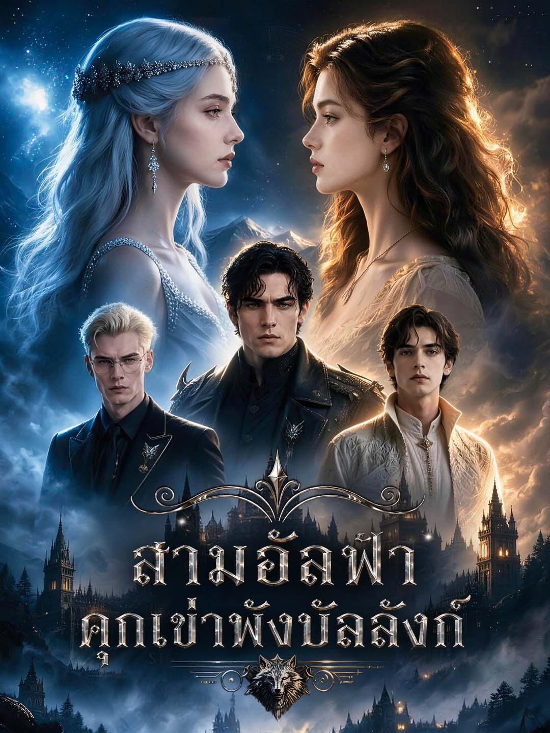 โปสเตอร์ สามอัลฟ่าคุกเข่าพังบัลลังก์