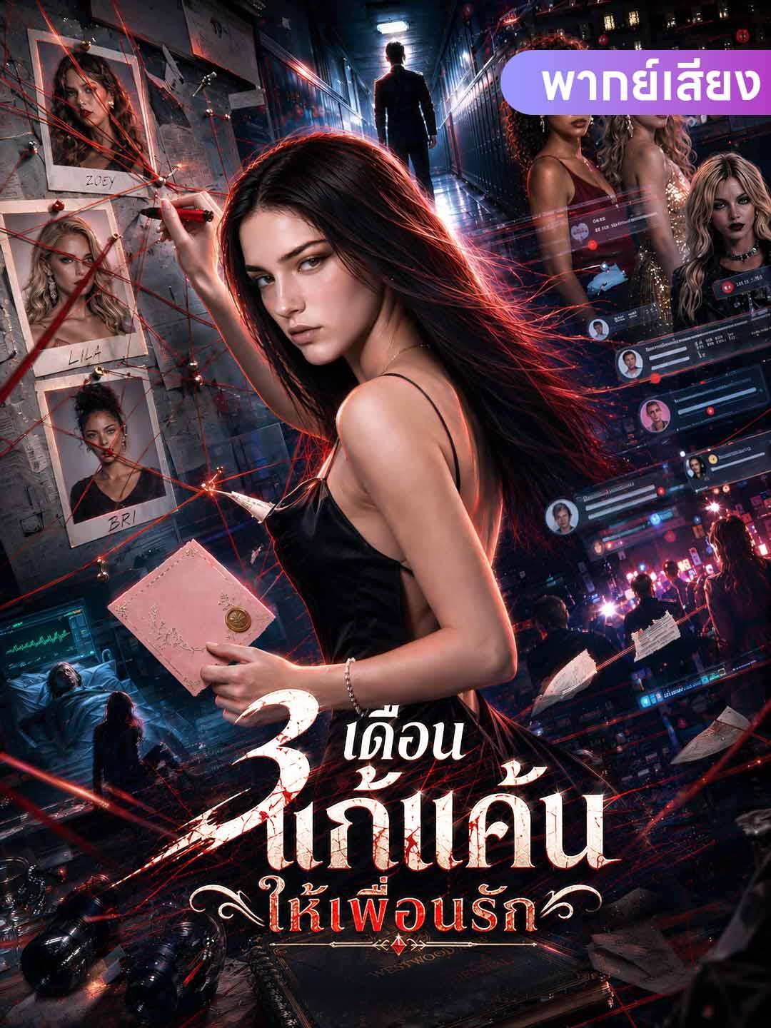 โปสเตอร์ 3 เดือน แก้แค้นให้เพื่อนรัก